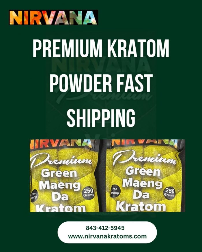 Premium Kratom Powder Fast Shipping Nirvana Quality