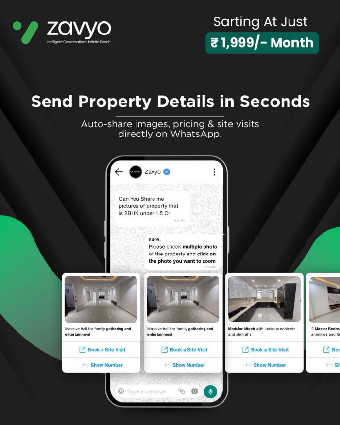 Turn WhatsApp Chats into Site Visits