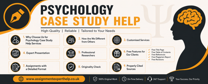 Trusted Psychology Case Study Help for Academic Excellence