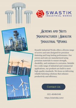 Bolts Fasteners Manufacturer | Swastik Industrial Works