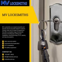Residential Locksmith Keeping Homes Safe Across Australia | MV Locksmiths