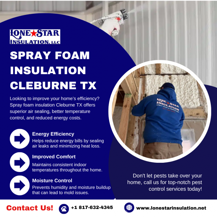 Upgrade Comfort with Spray Foam Insulation Cleburne TX