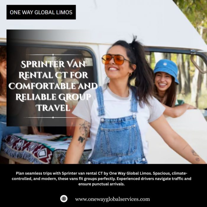 Sprinter Van Rental CT for Comfortable and Reliable Group Travel