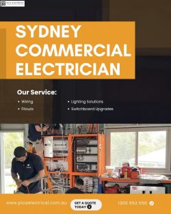 Sydney Commercial Electrician for Business Electrical Work