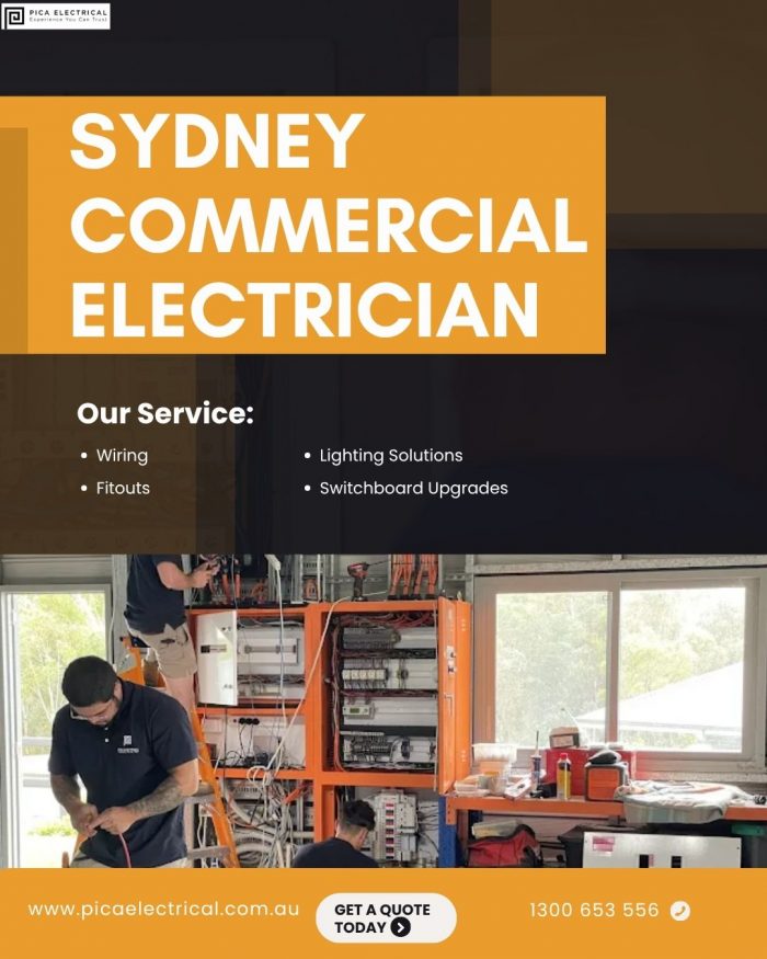 Sydney Commercial Electrician for Business Electrical Work