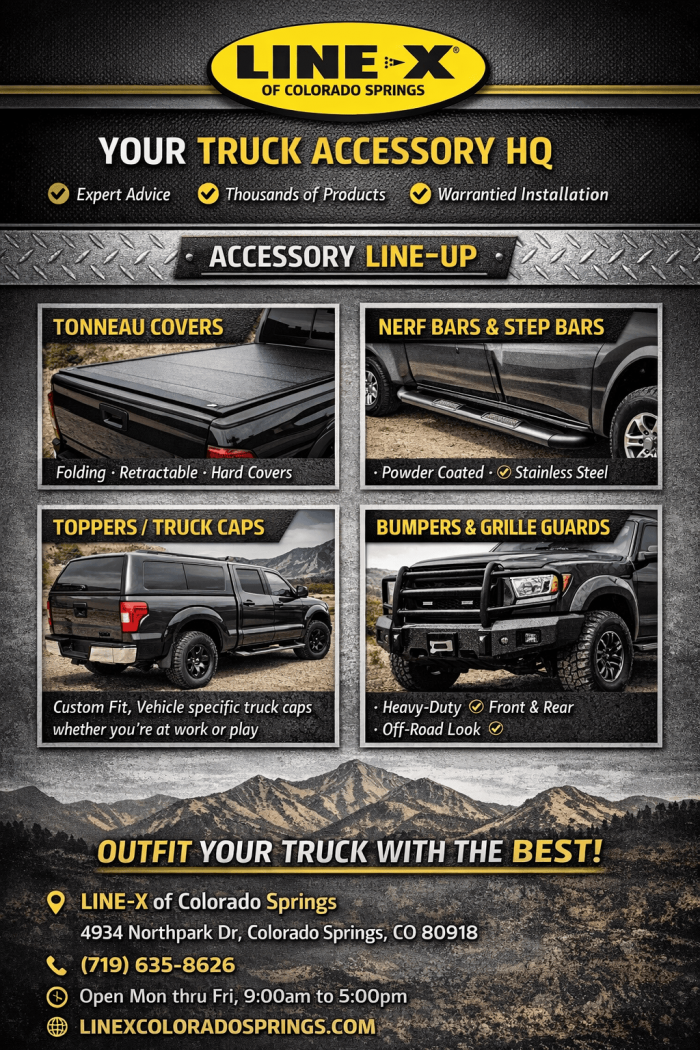 Truck Toppers Colorado Springs – Durable Truck Accessories & Bed Protection