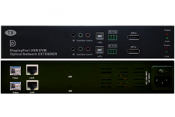 Dual DP KVM over UTP/Fiber