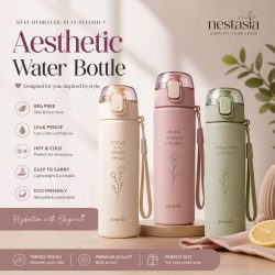 Benefits of Using an Aesthetic Water Bottle Every Day