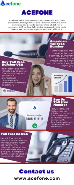 Bridge the Distance — Get a USA Toll Free Number from India | Acefone