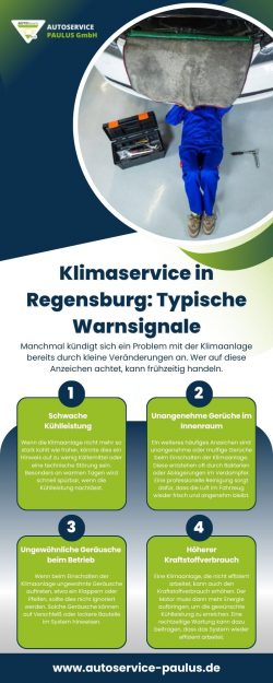 Klimaservice in Regensburg: Typeische Warnsignale
