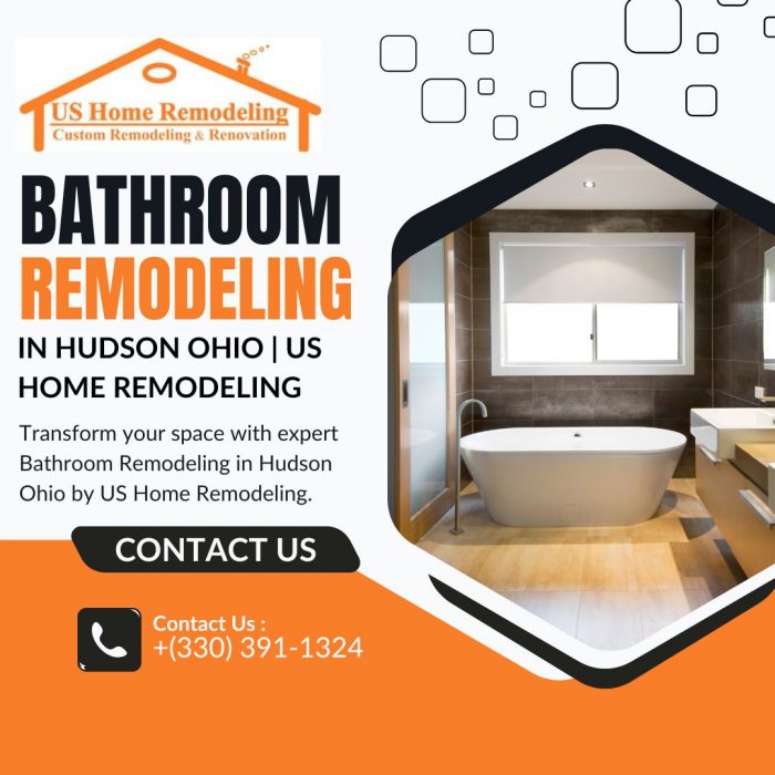 Bathroom Remodeling in Hudson Ohio | US Home Remodeling