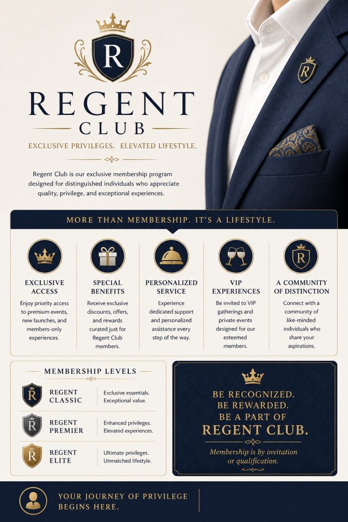 Regent Club – Redefining Modern Luxury and Comfort