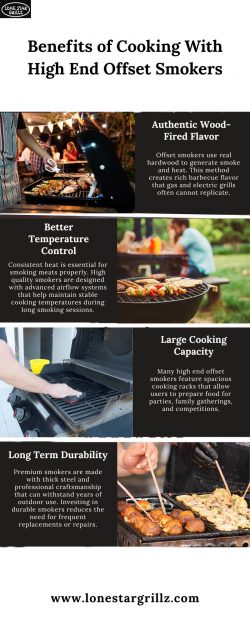 Outdoor Cooking Made Better With High End Offset Smokers