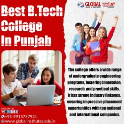 Best B-Tech College in Punjab – Global Institutes Amritsar