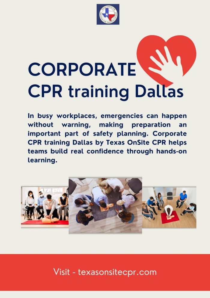 Best Corporate CPR Training in Dallas for Employees