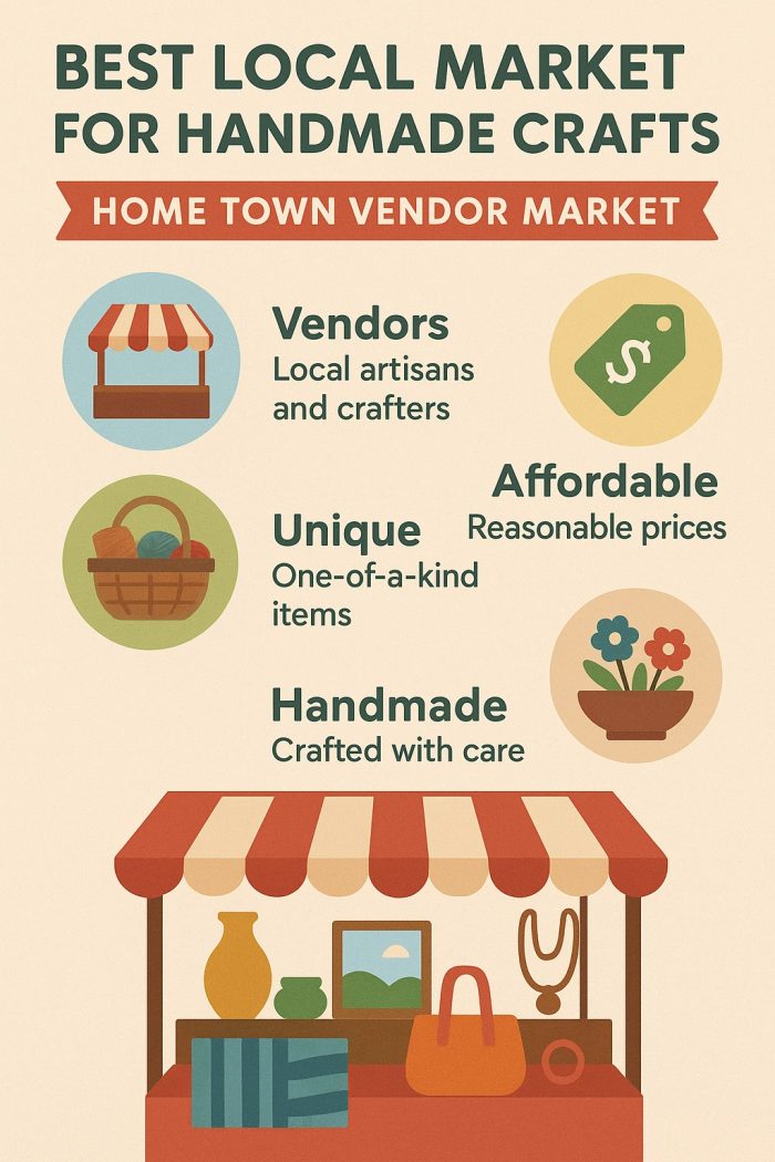 Outdoor and Indoor Vendor Events at Hometown Vendor Market