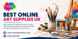 Best Online Art Supplies UK for Creative Artists and Designers