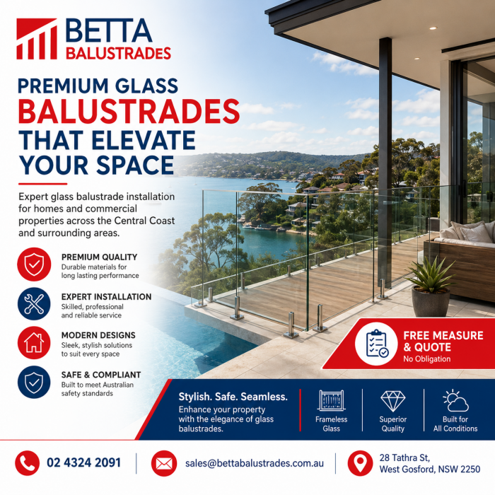 Betta Balustrades – Stylish Railing Solutions