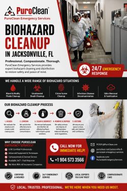 Trusted Biohazard Cleanup Experts in Jacksonville FL