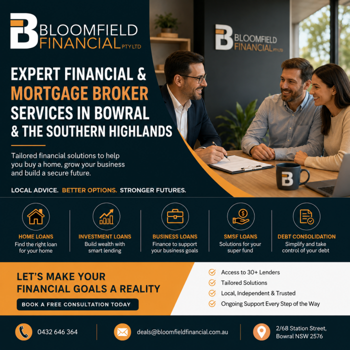 Bloomfield Financial – Smart Finance Solutions