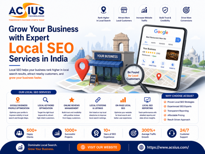 Local SEO Company India – Improve Local Rankings & Get More Customers