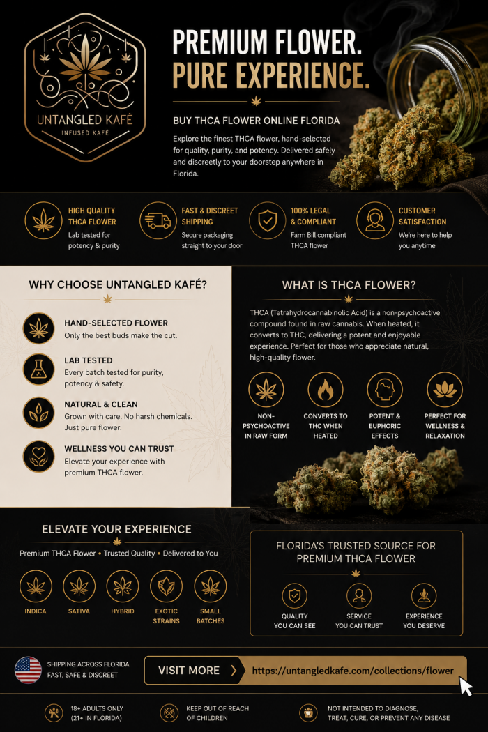 Buy THCA Flower Online in Florida With Premium Quality