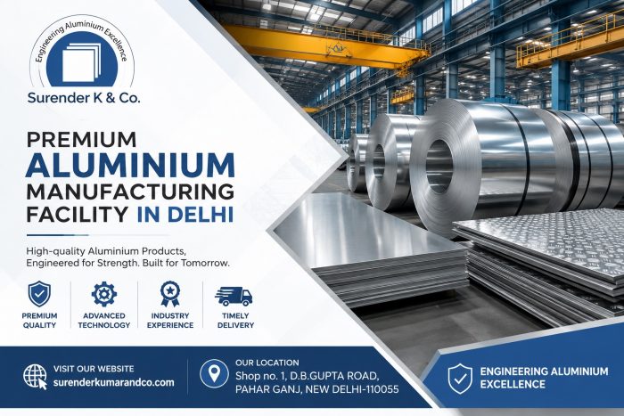 Premium Aluminium Manufacturing Facility in Delhi