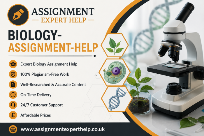 Biology Assignments with Expert Support for Stress-Free Study