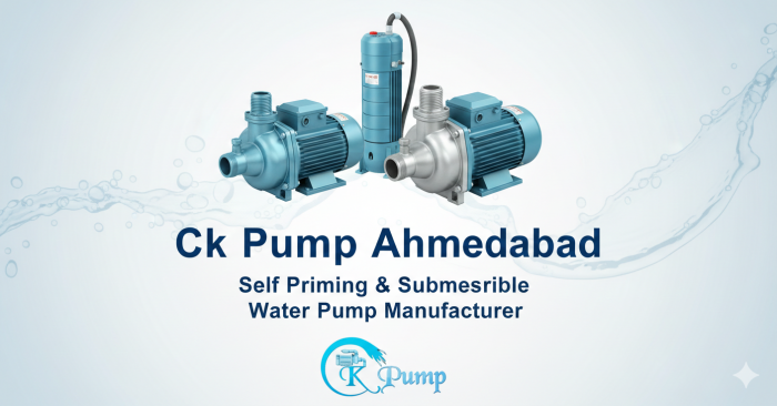 High-Performance Water Pump Ahmedabad with Innovative Design