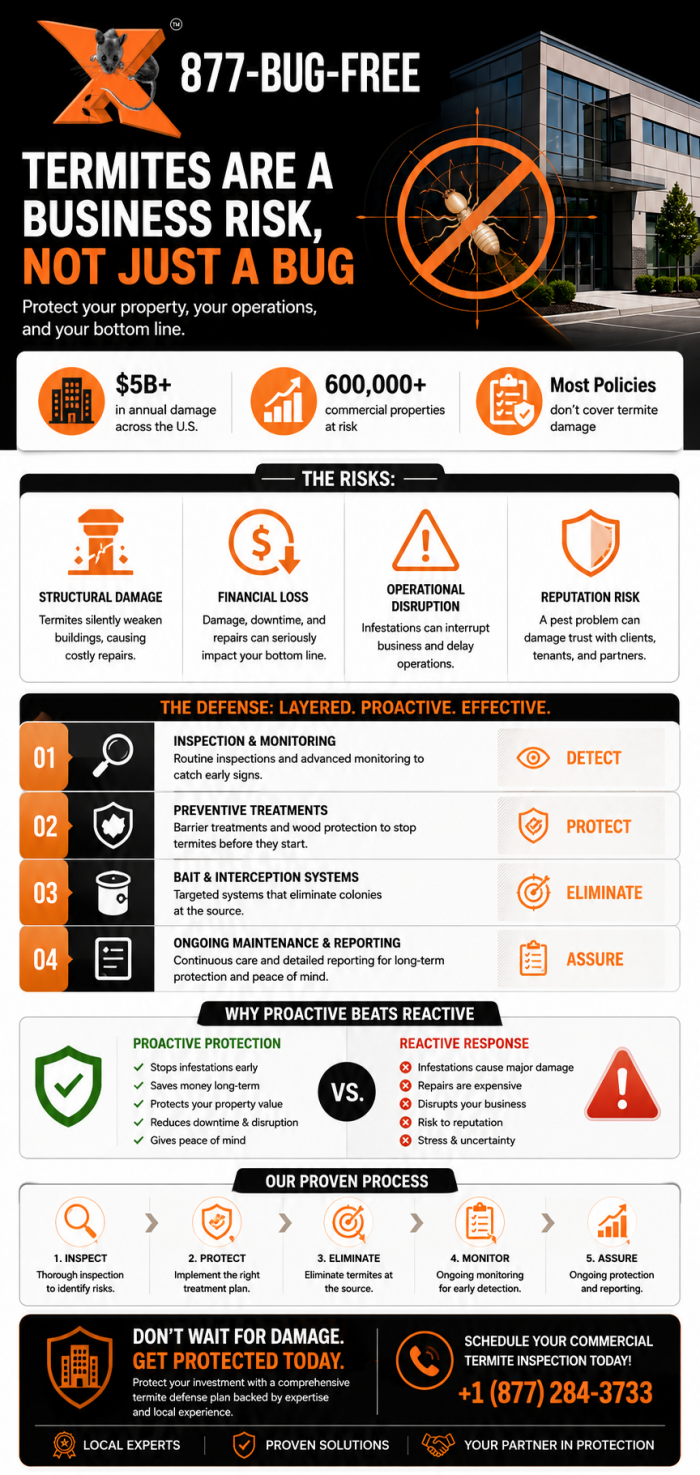 Commercial Termite Control for Long-Term Safety