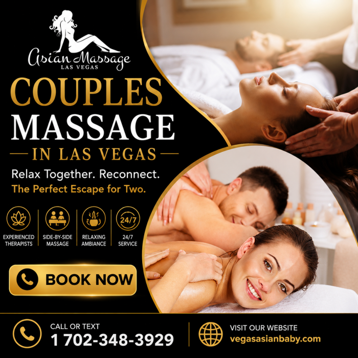 Professional Couples Massage in Las Vegas Today