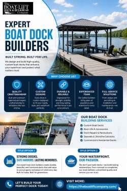 Expert Boat Dock Builders Crafting Durable Waterfront Solutions