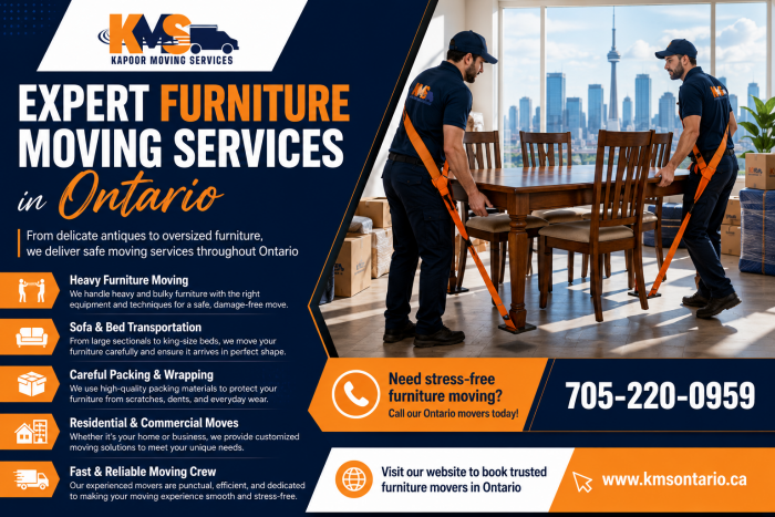 Professional Residential & Commercial Movers in Ontario