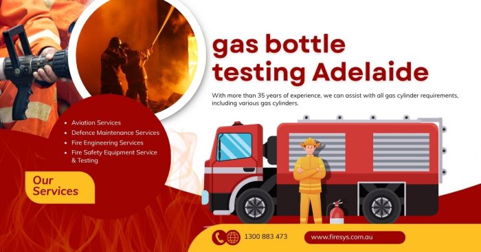 gas bottle testing Adelaide