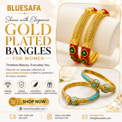 Affordable Gold Plated Bangles for Women