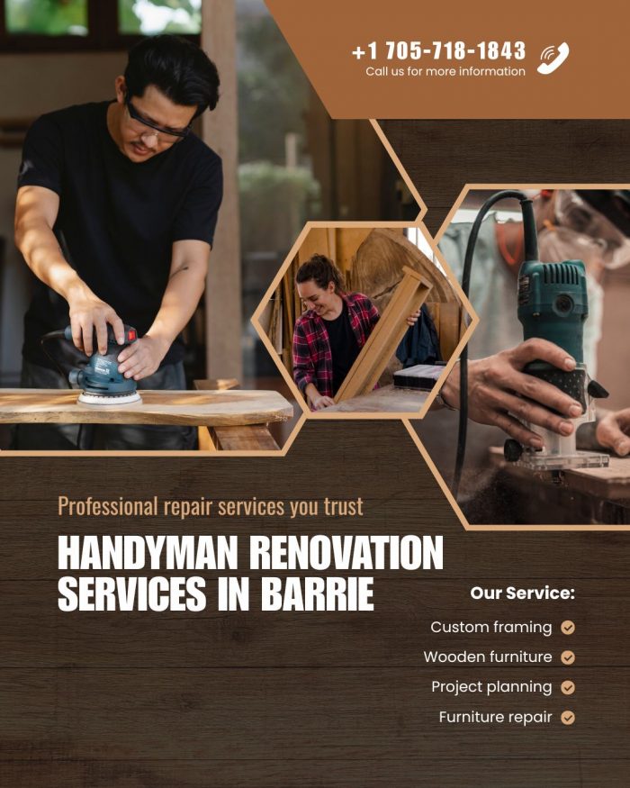 Handyman Renovation Services in Barrie