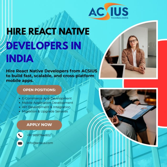 Hire React Native Developers India – Mobile App Experts