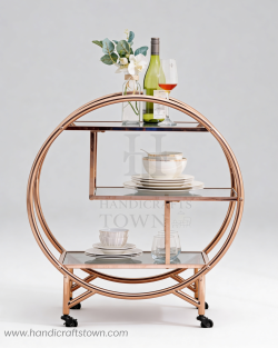 Buy Stylish Serving Trolley on Wheels for Modern Homes