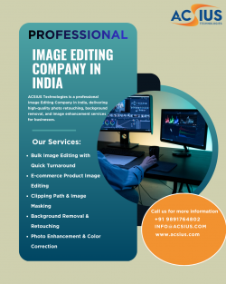 Image Editing Company India – Professional Photo Editing Services