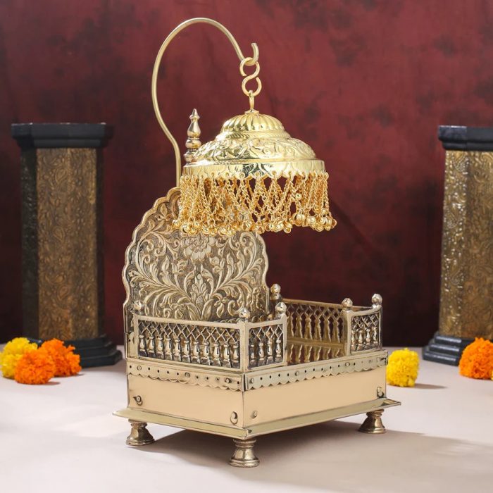 Buy Brass Singhasan for God Online in India