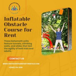 Inflatable Obstacle Course for Rent