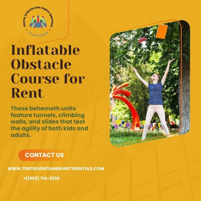 Inflatable Obstacle Course for Rent