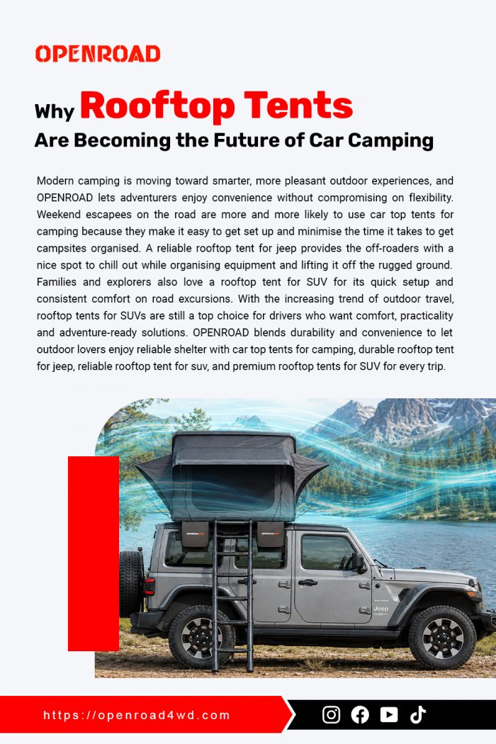 Why Rooftop Tents Are Becoming the Future of Car Camping
