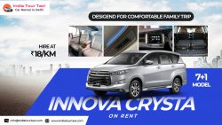 Premium Comfort with Innova Car Rental Delhi for Outstation & Local Trips