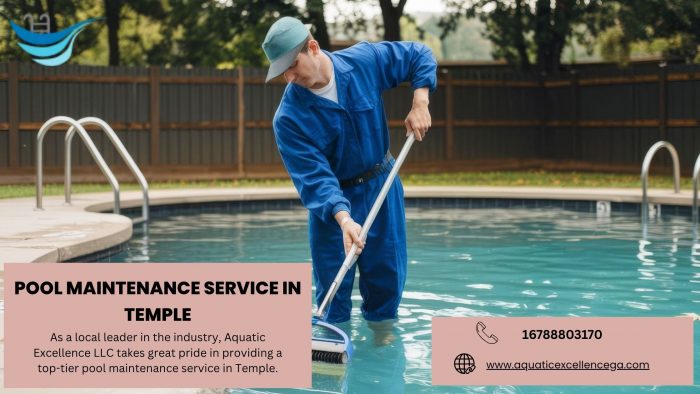 Pool Maintenance Service In Temple