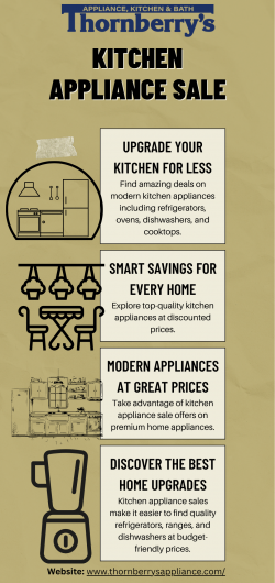 Kitchen Appliance Sale – Upgrade Your Home With Modern Appliances