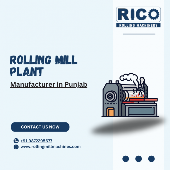 Rolling Mill Plant Manufacturer in Punjab | Steel Rolling Mill Solutions