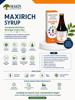 Nutraceutical Manufacturers in India | Makin Laboratories