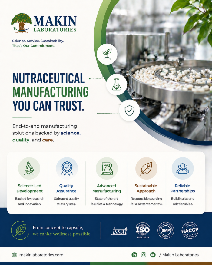 Makin Laboratories – Trusted Nutraceutical Manufacturer in India