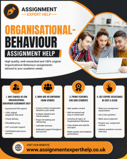 Top Quality Organisational Behaviour Assignment Help